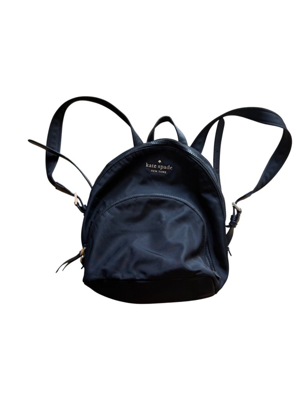 Kate Spade Women's Mini Backpack Karissa Black Nylon Purse Bag Travel Bookbag